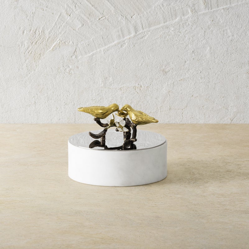 Lovebirds Trinket Box - Robert's-Michael Aram-Robert's