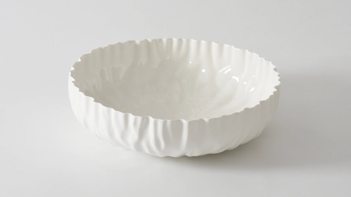 Mascali Bianca Extra Large Shallow Bowl - Robert's-PAMPA BAY-Robert's