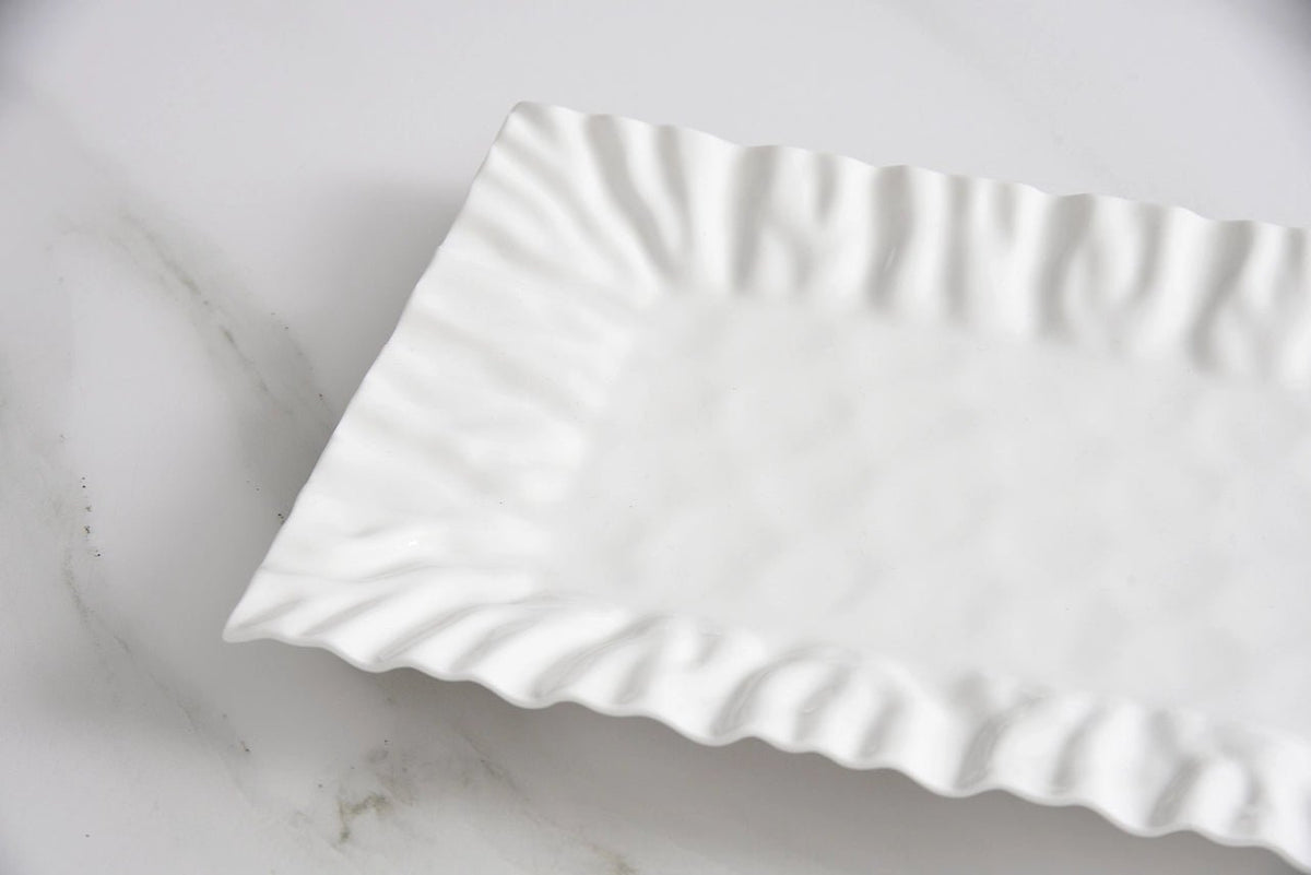 Mascali Bianca Rectangular Tray - Robert's-PAMPA BAY-Robert's
