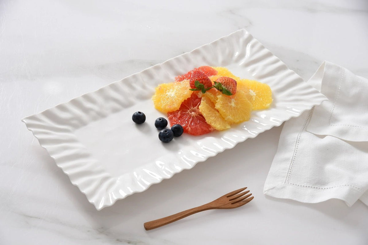 Mascali Bianca Rectangular Tray - Robert's-PAMPA BAY-Robert's