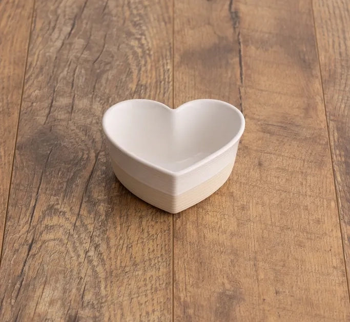 Rustic Charm Heart Ramekin Baker