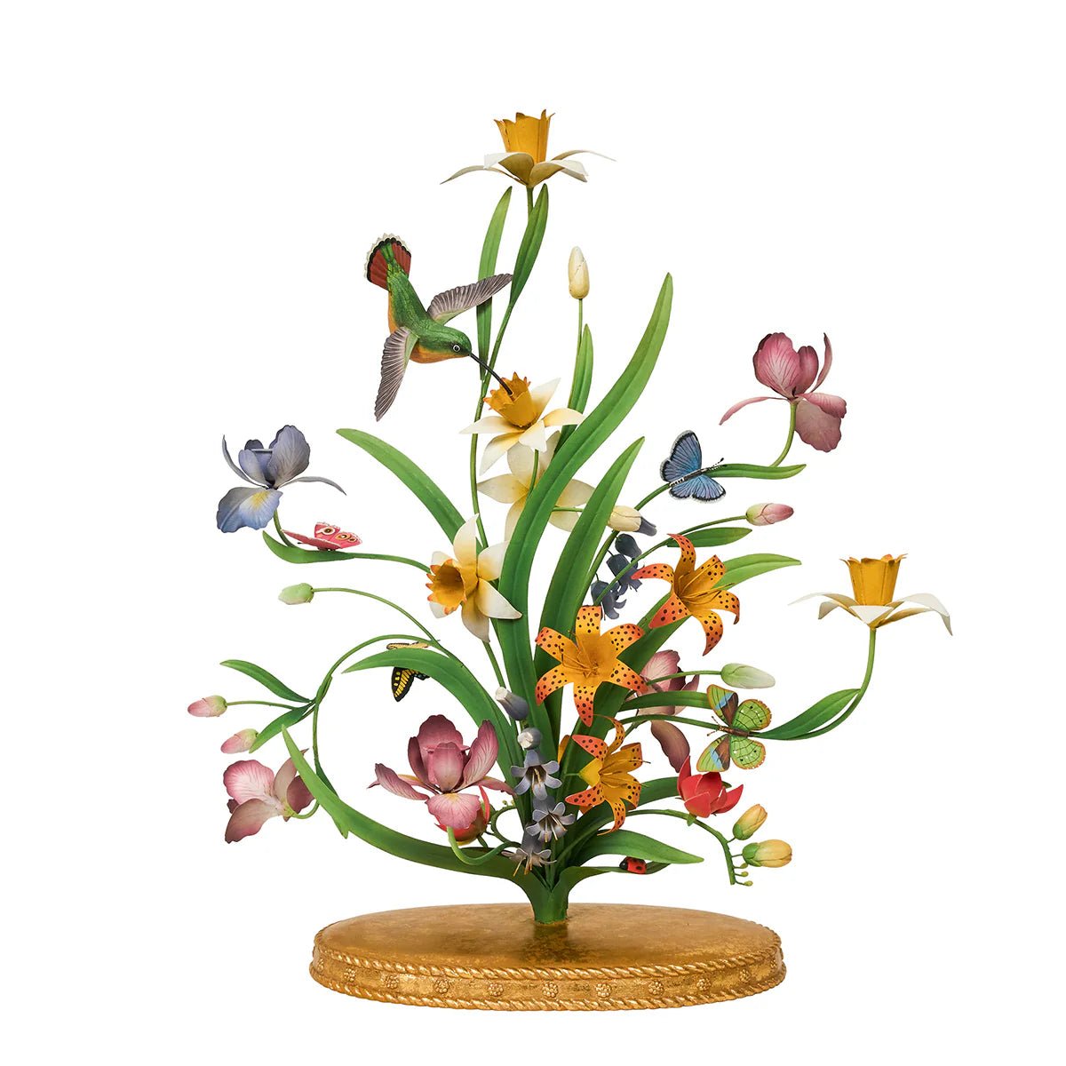 Meadow Walk 25" Bouquet Centerpiece Candelabra - Multi - Robert's-Juliska-Robert's