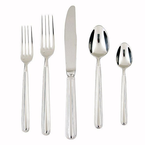 Metropolitan Stainless Flatware 5 Piece Place Set - Robert's-SCHOTT FORTESSA-Robert's
