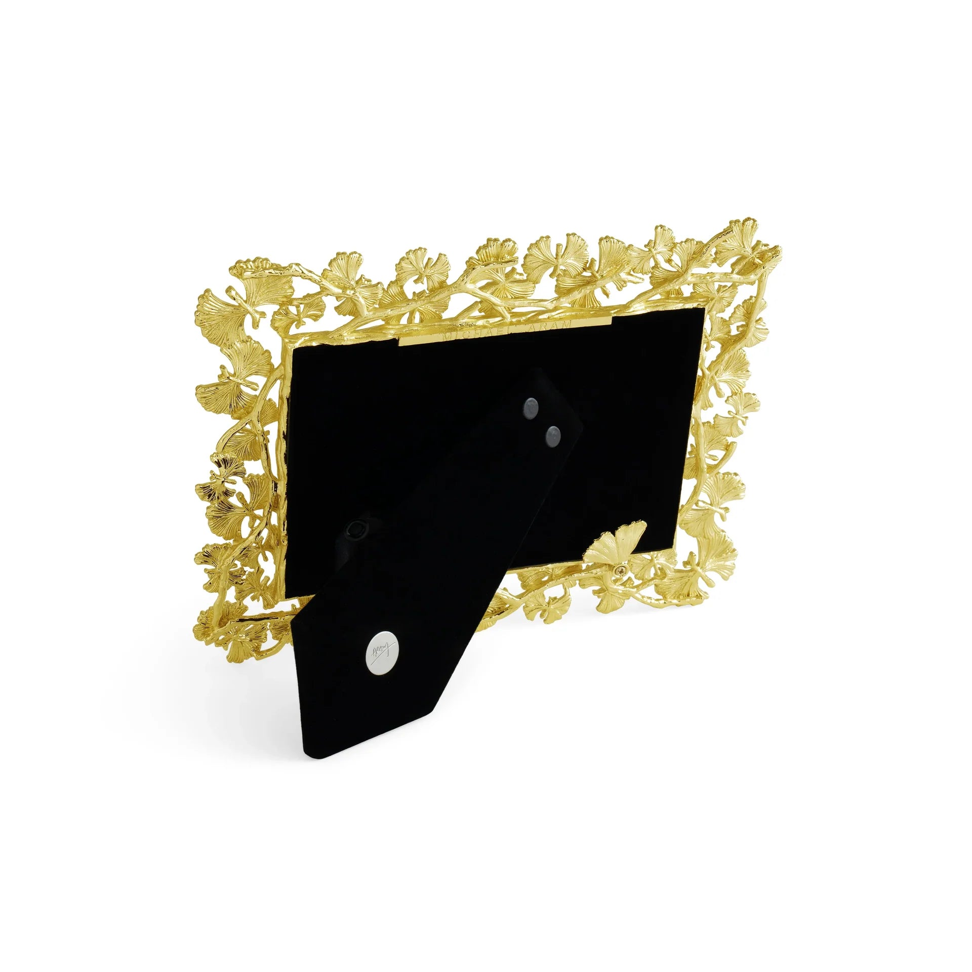 Butterfly Ginkgo Gold Sculpted Frame 4x6