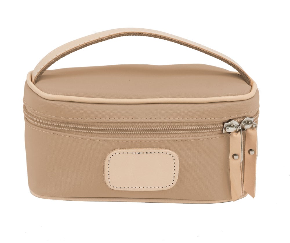 Jon Hart Mini Make Up Case Tan
