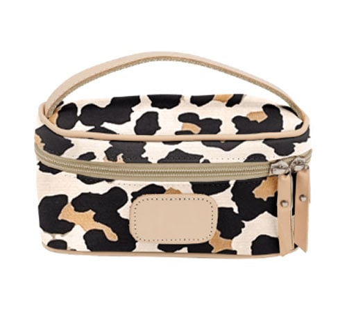 Jon Hart Mini Make Up Case Leopard