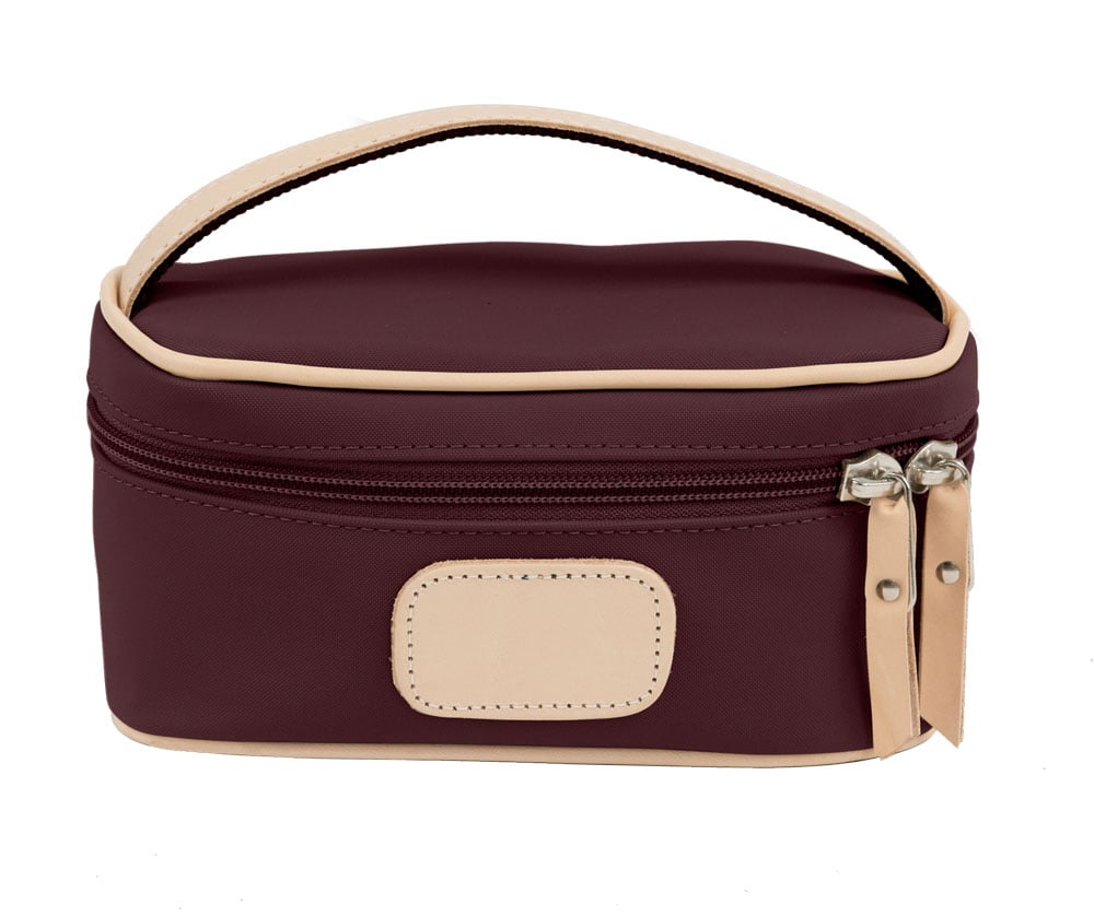 Jon Hart Mini Make Up Case Burgundy
