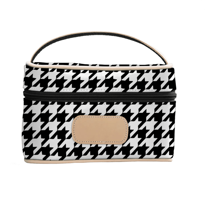 Jon Hart Mini Make Up Case Houndstooth