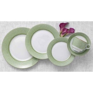 Mottahedeh Apple Lace Dessert Plate