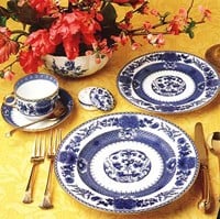 Mottahedeh Imperial Blue 5 Piece Place Setting