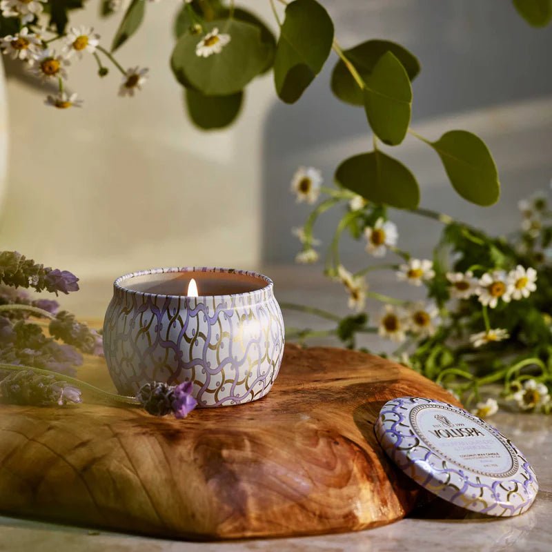 Mountain Lavender & Chamomile Mini Tin Candle - Robert's-VOLUSPA-Robert's