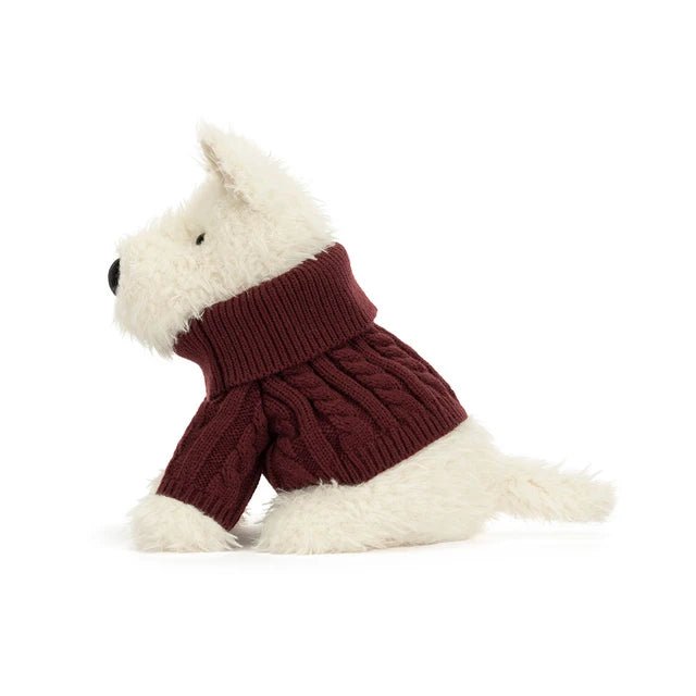 Munro Scottie Dog 'Winter Jumper' - Robert's-JELLYCAT-Robert's