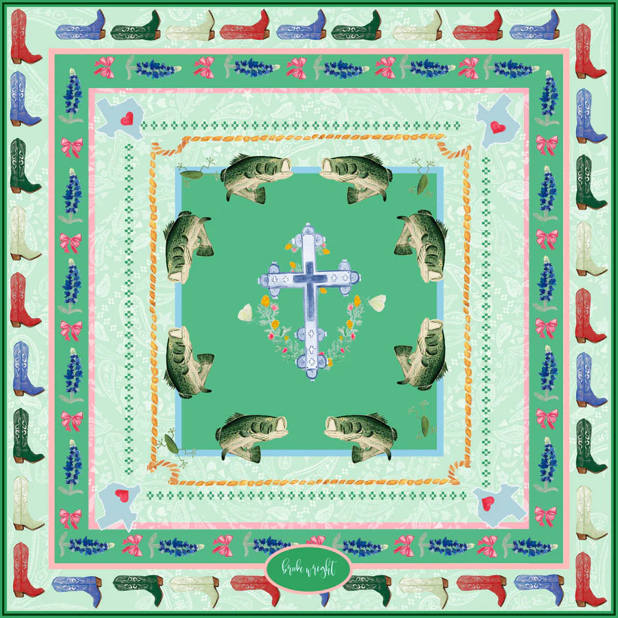 Brook Wright Boots on the Guad Scarf