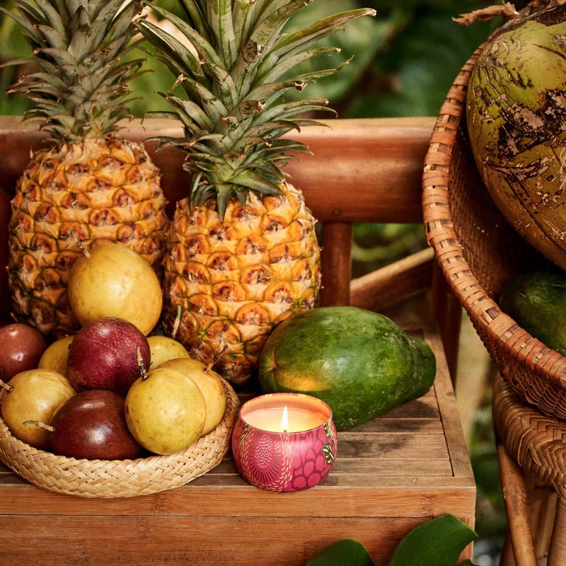 Nāpali Passion Fruit Mini Tin Candle - Robert's-VOLUSPA-Robert's
