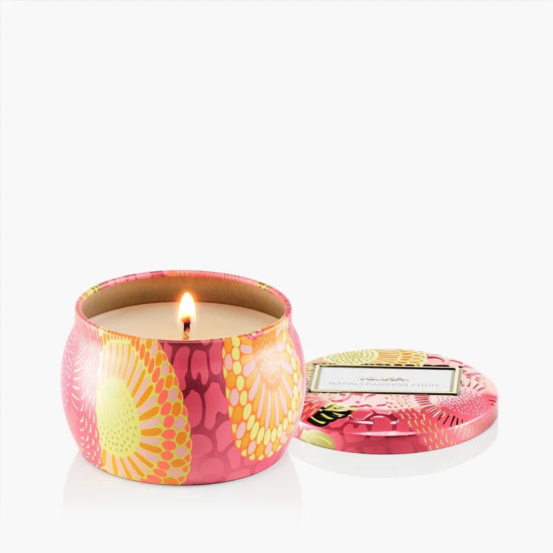 Nāpali Passion Fruit Mini Tin Candle - Robert's-VOLUSPA-Robert's