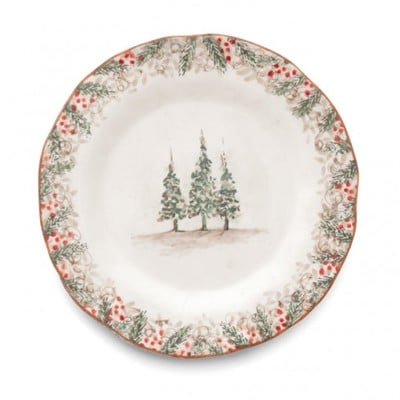Natale Dinner Plate - Robert's-Arte Italica-Robert's
