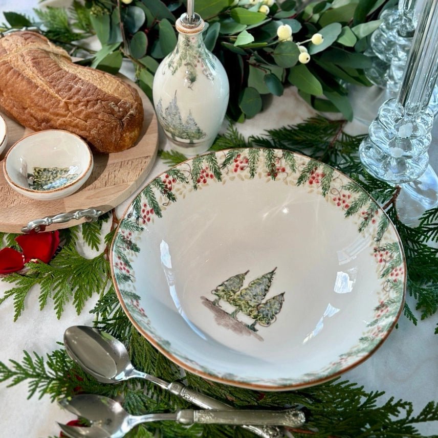 Natale Medium Serving Bowl - Robert's-Arte Italica-Robert's