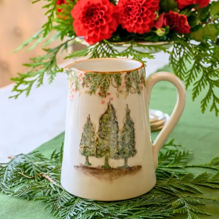 Natale Piccolo Pitcher - Holiday/Christmas - Robert's-Arte Italica-Robert's