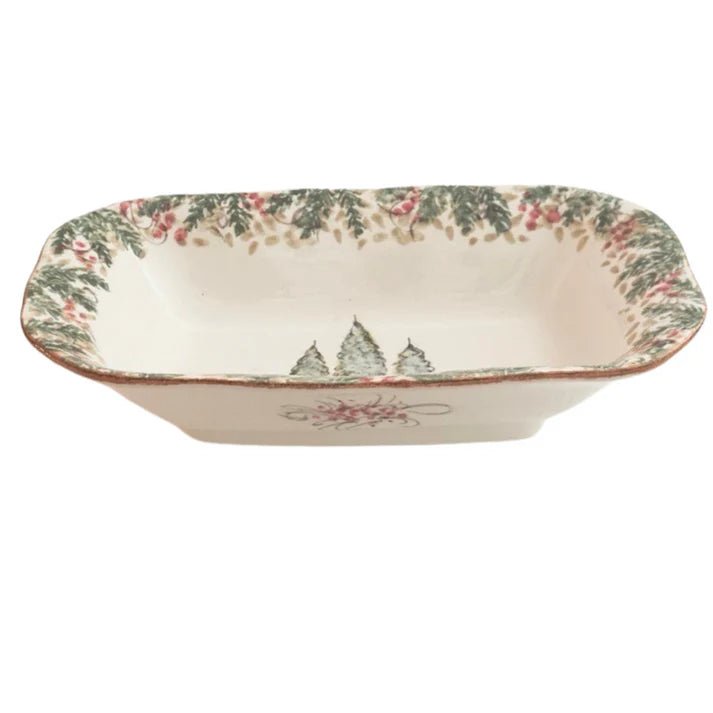 Natale Rectangular Dish - Robert's-Arte Italica-Robert's