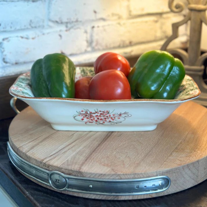 Natale Rectangular Dish - Robert's-Arte Italica-Robert's