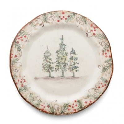 Natale Salad Dessert Plate - Robert's-Arte Italica-Robert's