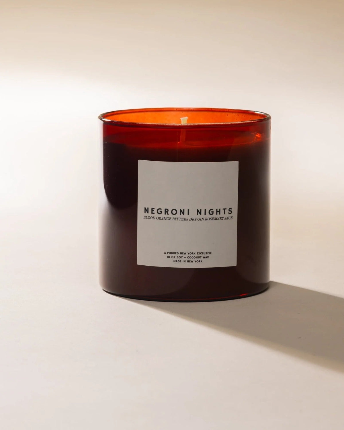 Negroni Nights 10oz Candle - Robert's-Poured New York-Robert's