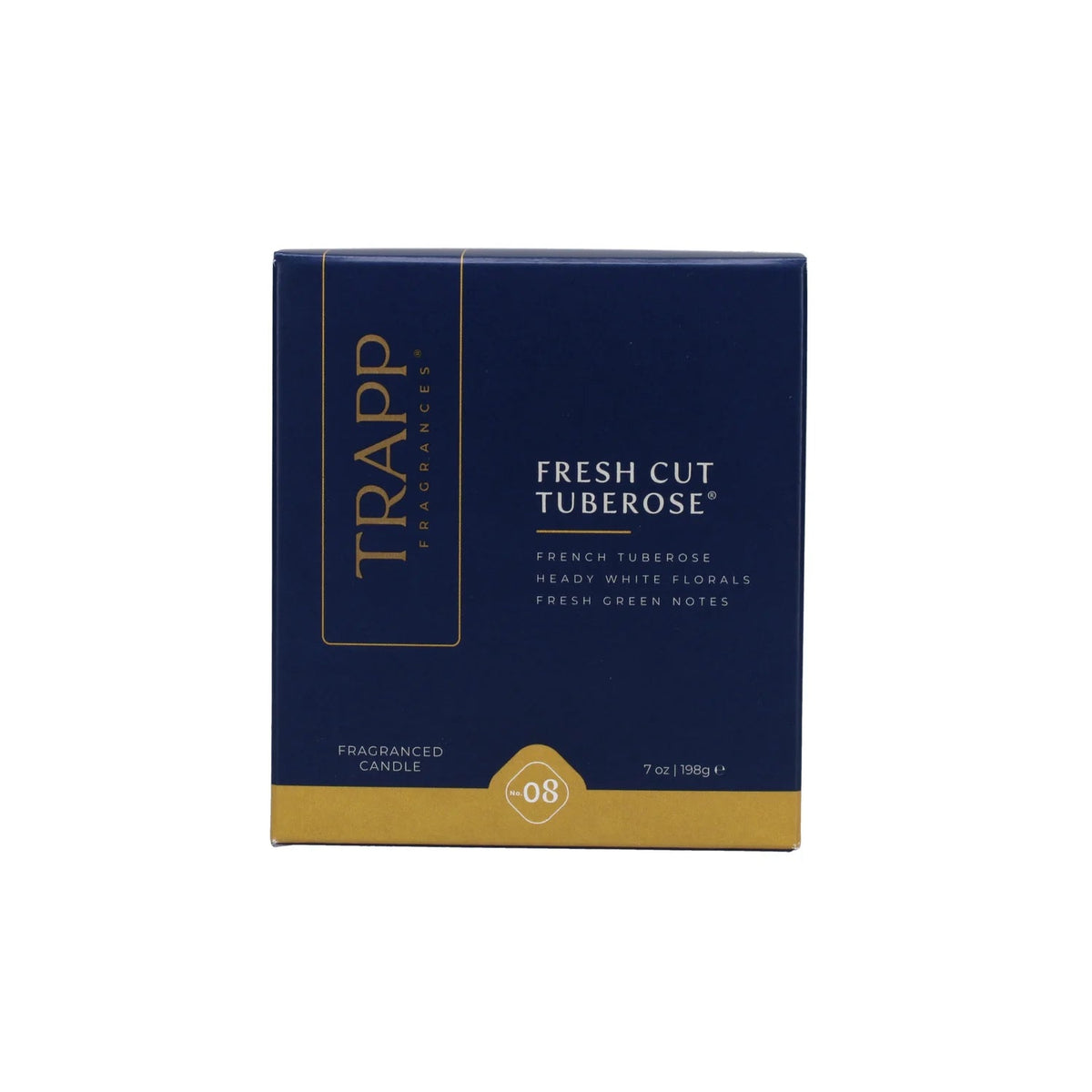 No. 08 Fresh Cut Tuberose® 7 oz. Candle in Signature Box - Robert's-Trapp-Robert's