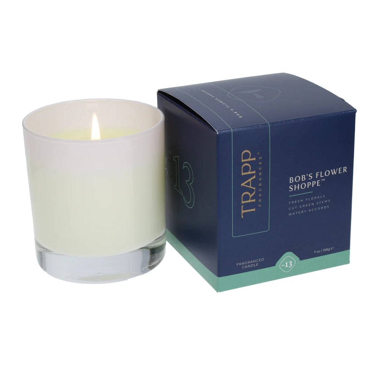 No. 13 Bob's Flower Shoppe™ 7 oz. Candle in Signature Box - Robert's-Trapp-Robert's