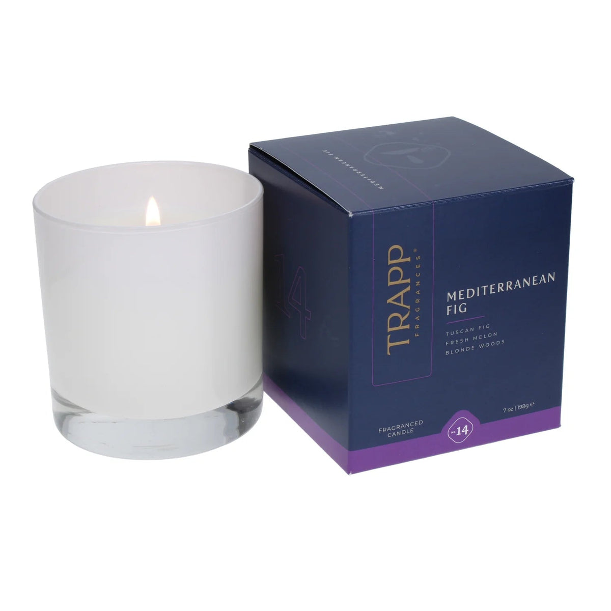 No. 14 Mediterranean Fig 7 oz. Candle in Signature Box - Robert's-Trapp-Robert's