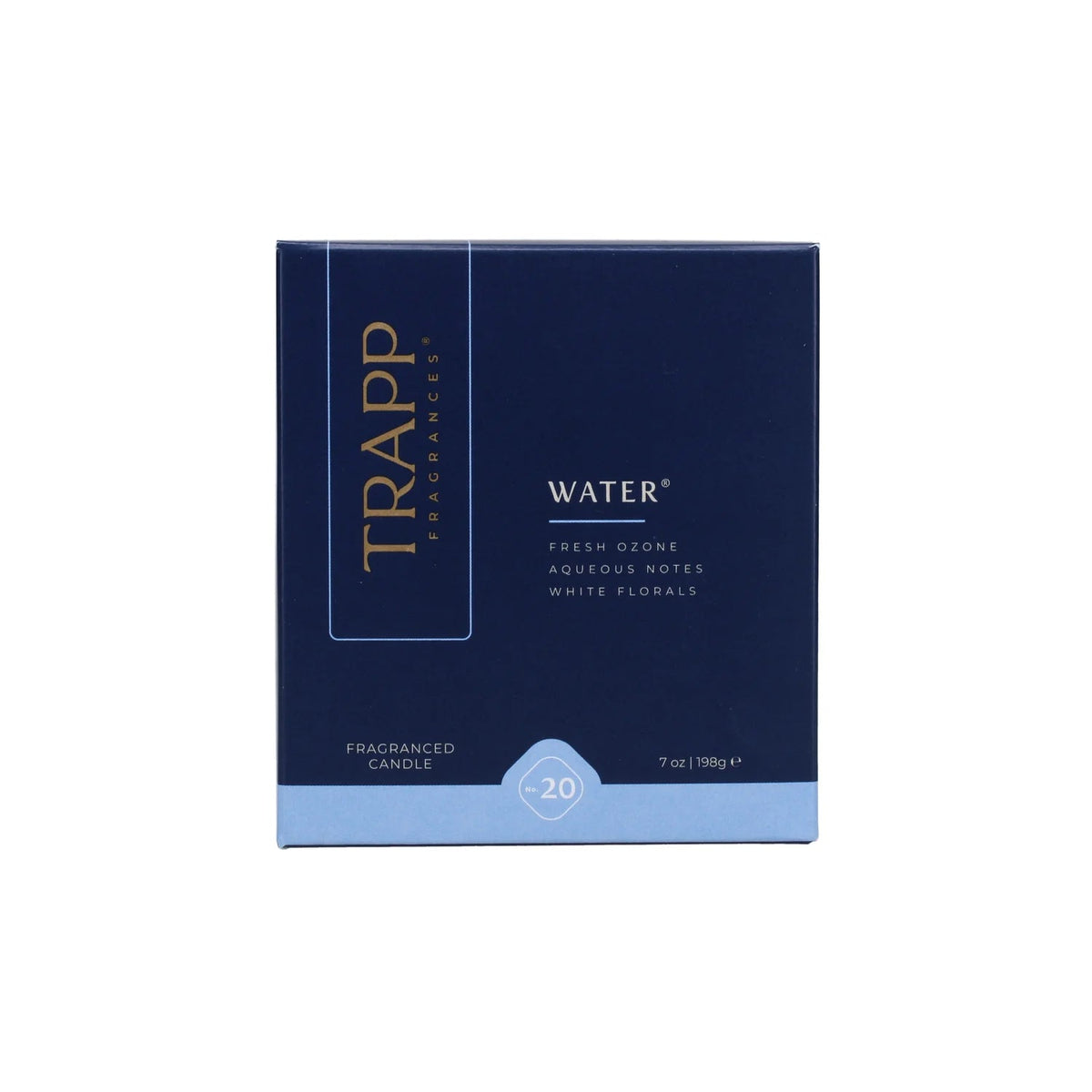 No. 20 Water 7 oz. Candle in Signature Box - Robert's-Trapp-Robert's