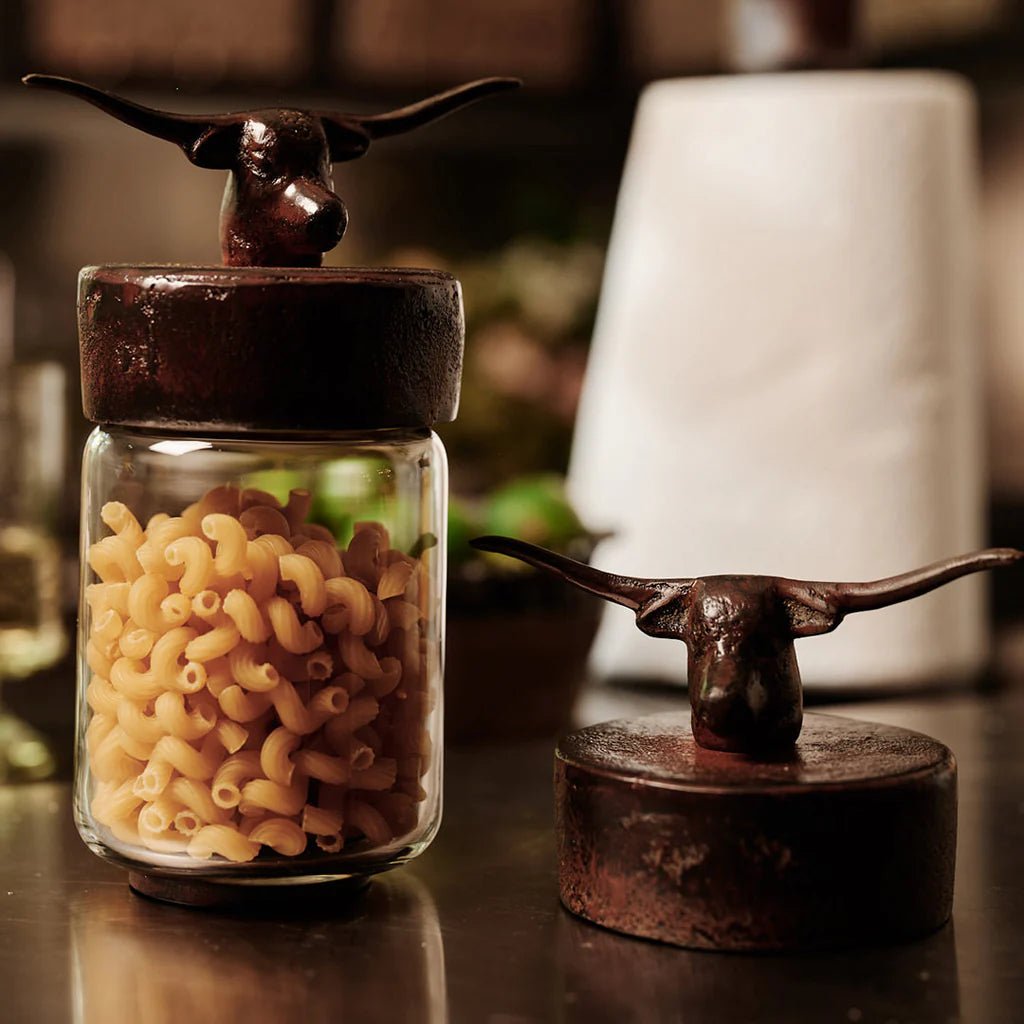 Nueces Longhorn Canister - Robert's-Jan Barboglio-Robert's