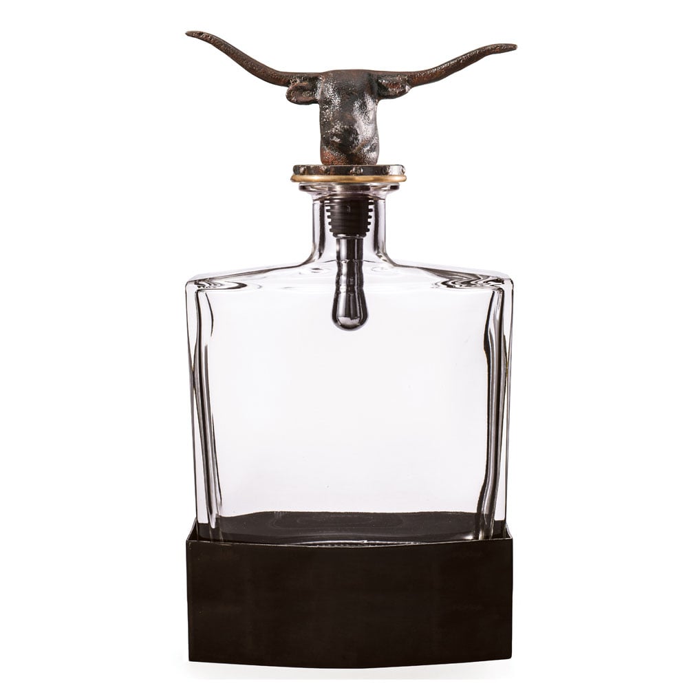 Nueces Longhorn Decanter - Robert's-Jan Barboglio-Robert's