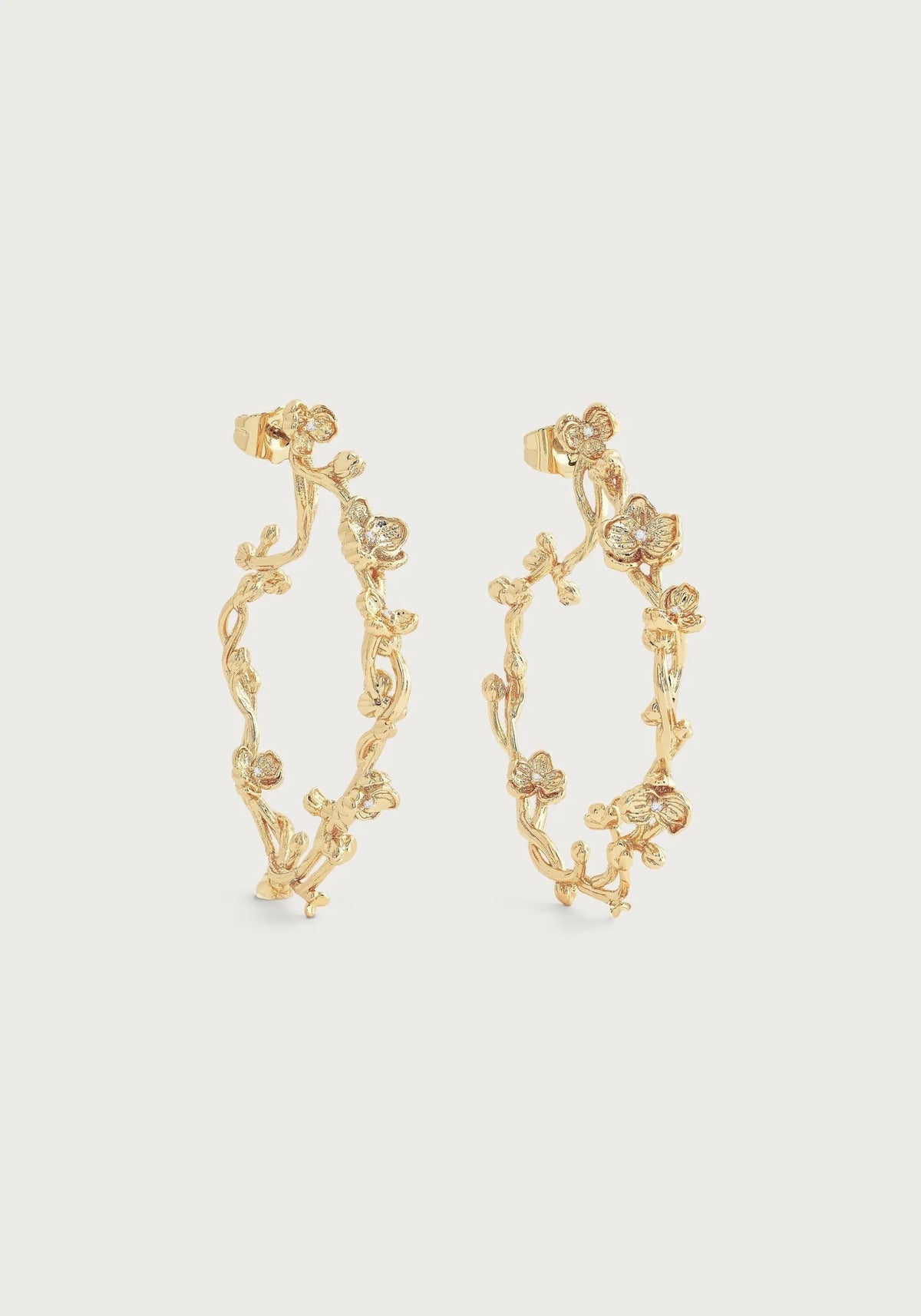 Orchid Hoop Earrings - Robert's-Anabel Aram-Robert's