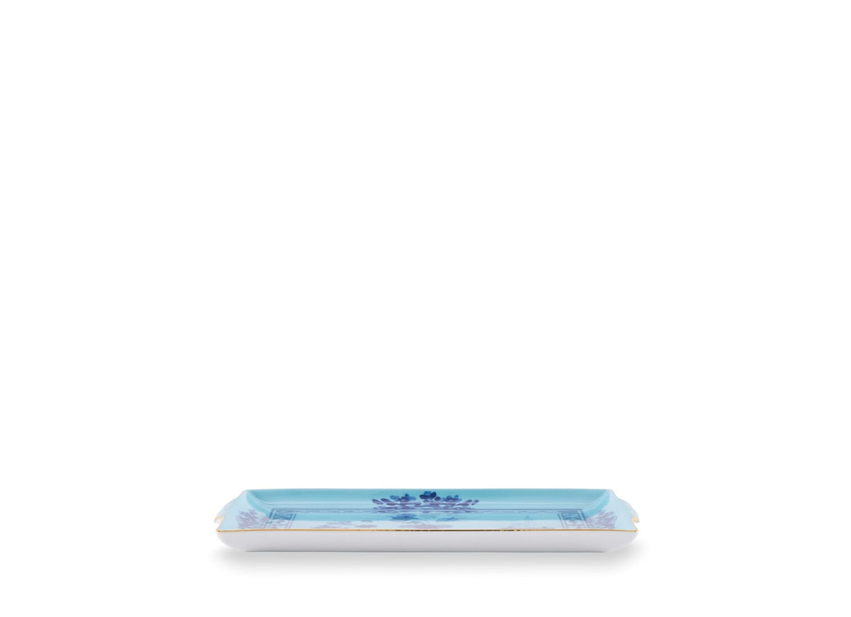 Oriente Italiano Tesori Iris Rectangular Tray - Robert's-Ginori 1735-Robert's