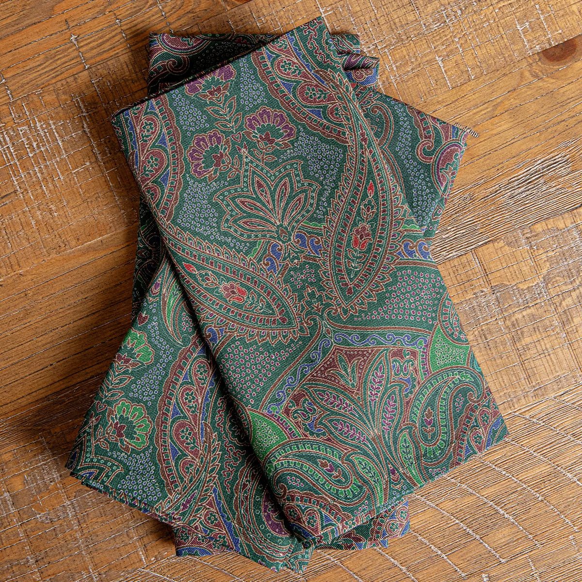 Paisley Napkin Set/4 - Evergreen - Robert's-Juliska-Robert's