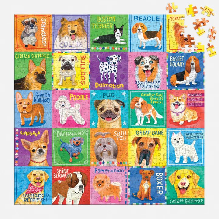 Pawsome Portraits 500 Piece Family Puzzle - Robert's-Chronicle Books-Robert's
