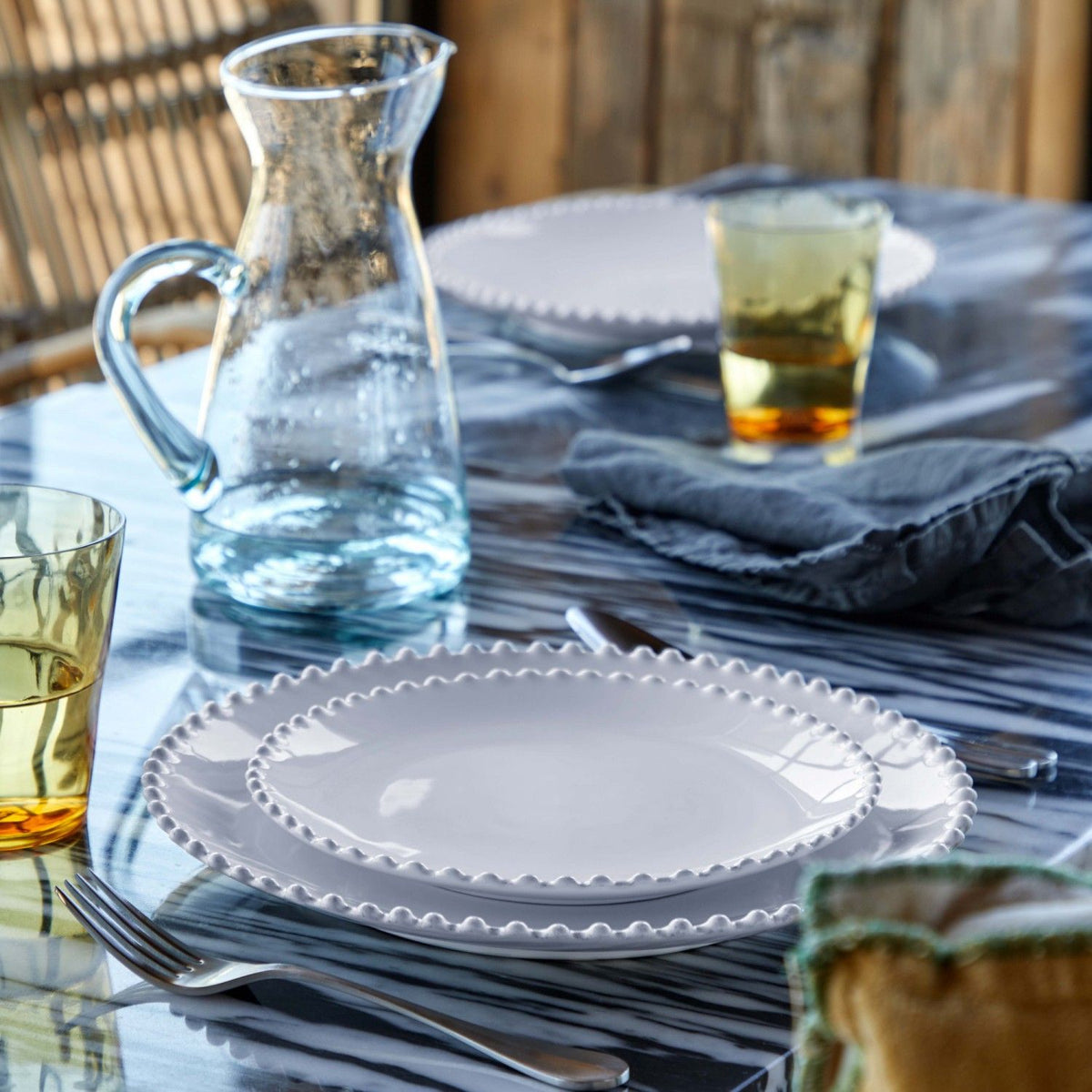 Pearl White Dinner Plate - Robert's-COSTA NOVA-Robert's