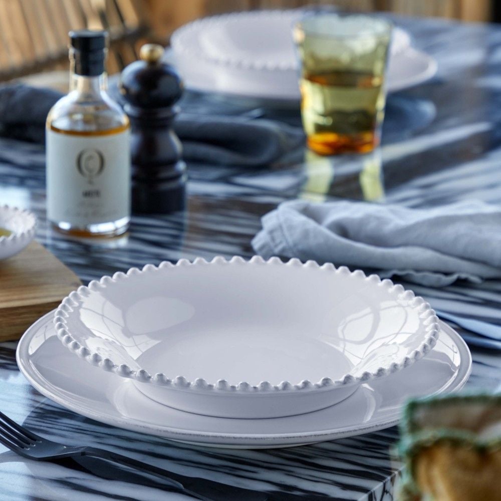 Pearl White Pasta Plate - Robert's-COSTA NOVA-Robert's