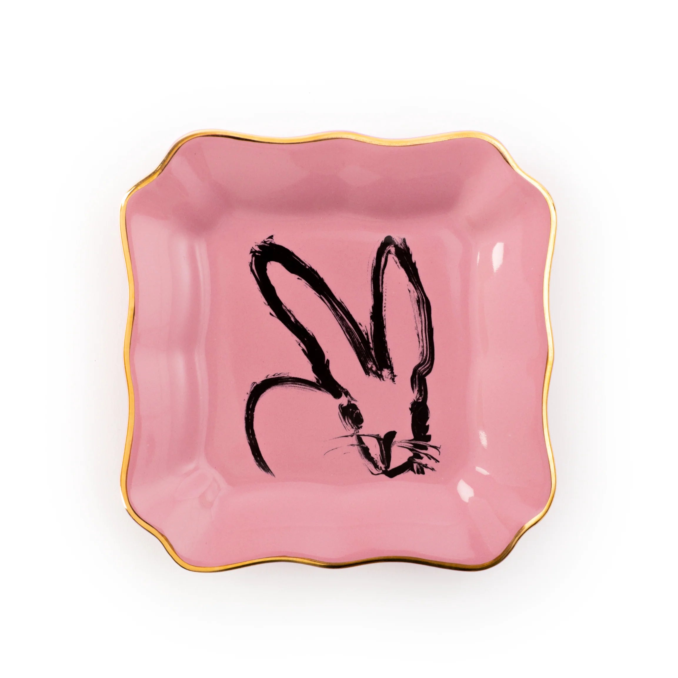 Hunt Slonem’s Bunny Portrait Plate