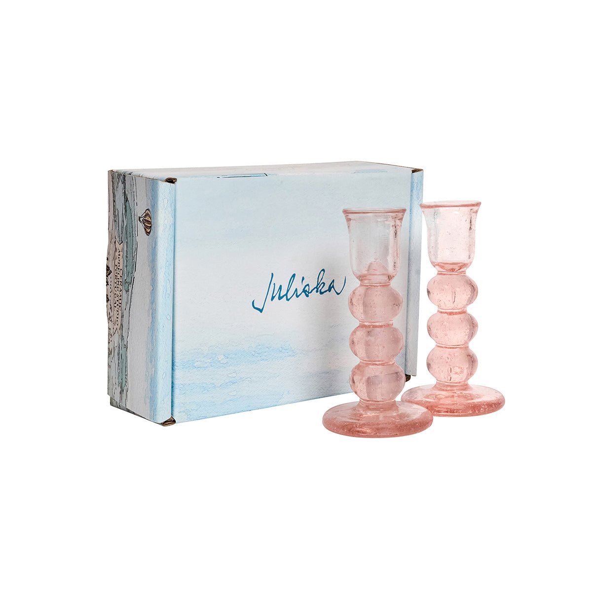 Provence 5" Candlestick Set/2 - Blush - Robert's-Juliska-Robert's