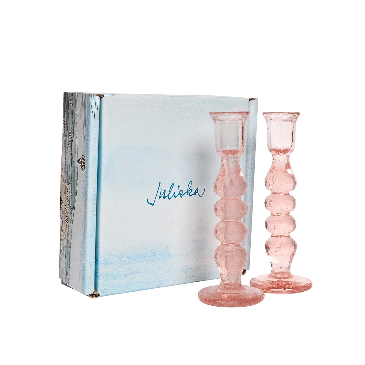 Provence 7" Candlestick Set/2 - Blush - Robert's-Juliska-Robert's