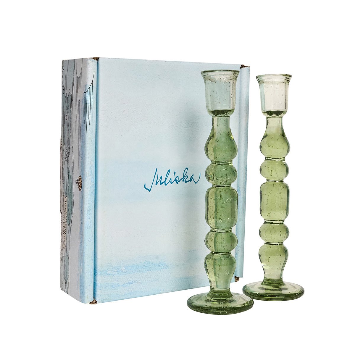 Provence 9" Candlestick Set/2 - Basil - Robert's-Juliska-Robert's