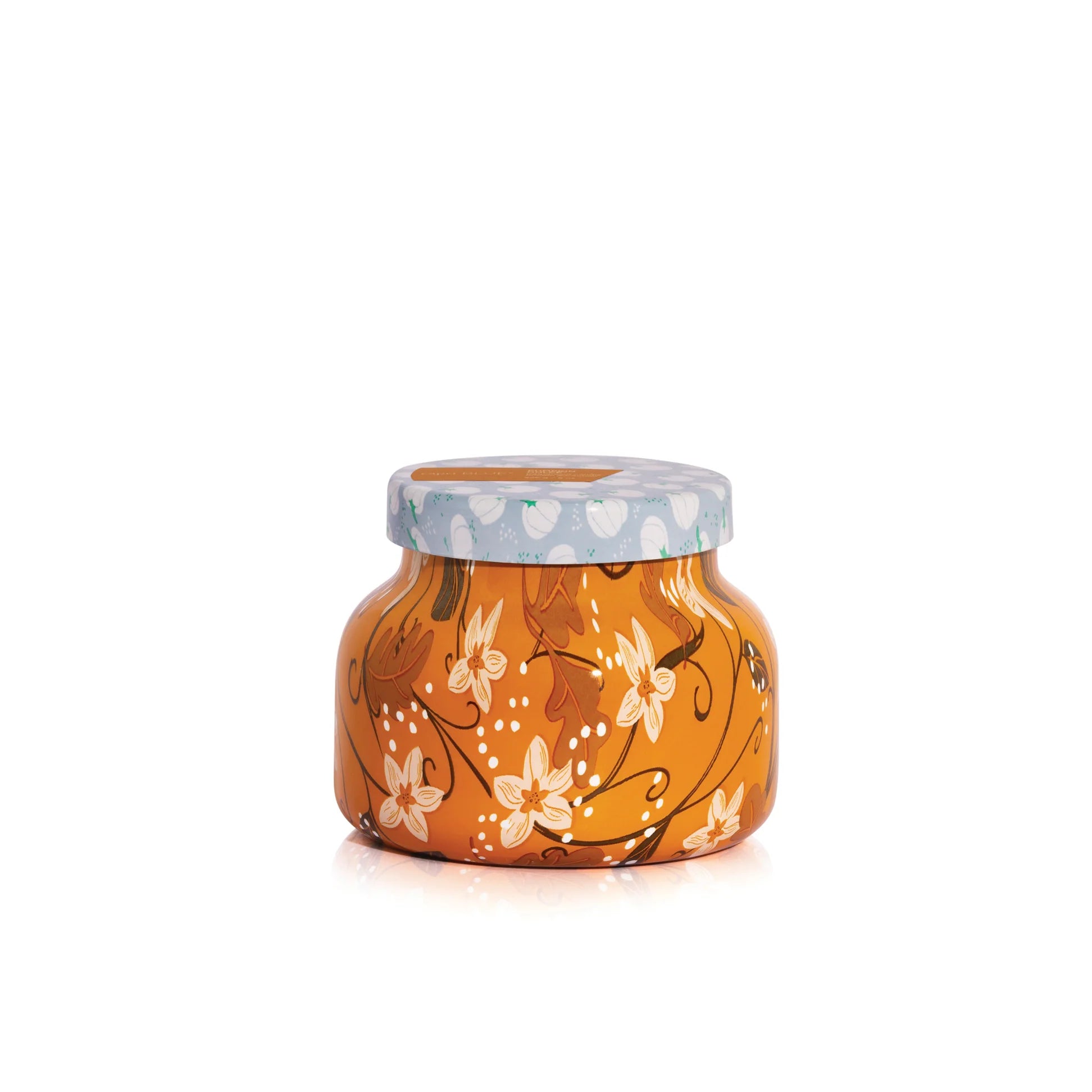 Pumpkin Dulce Holiday Pattern Play Petite Candle