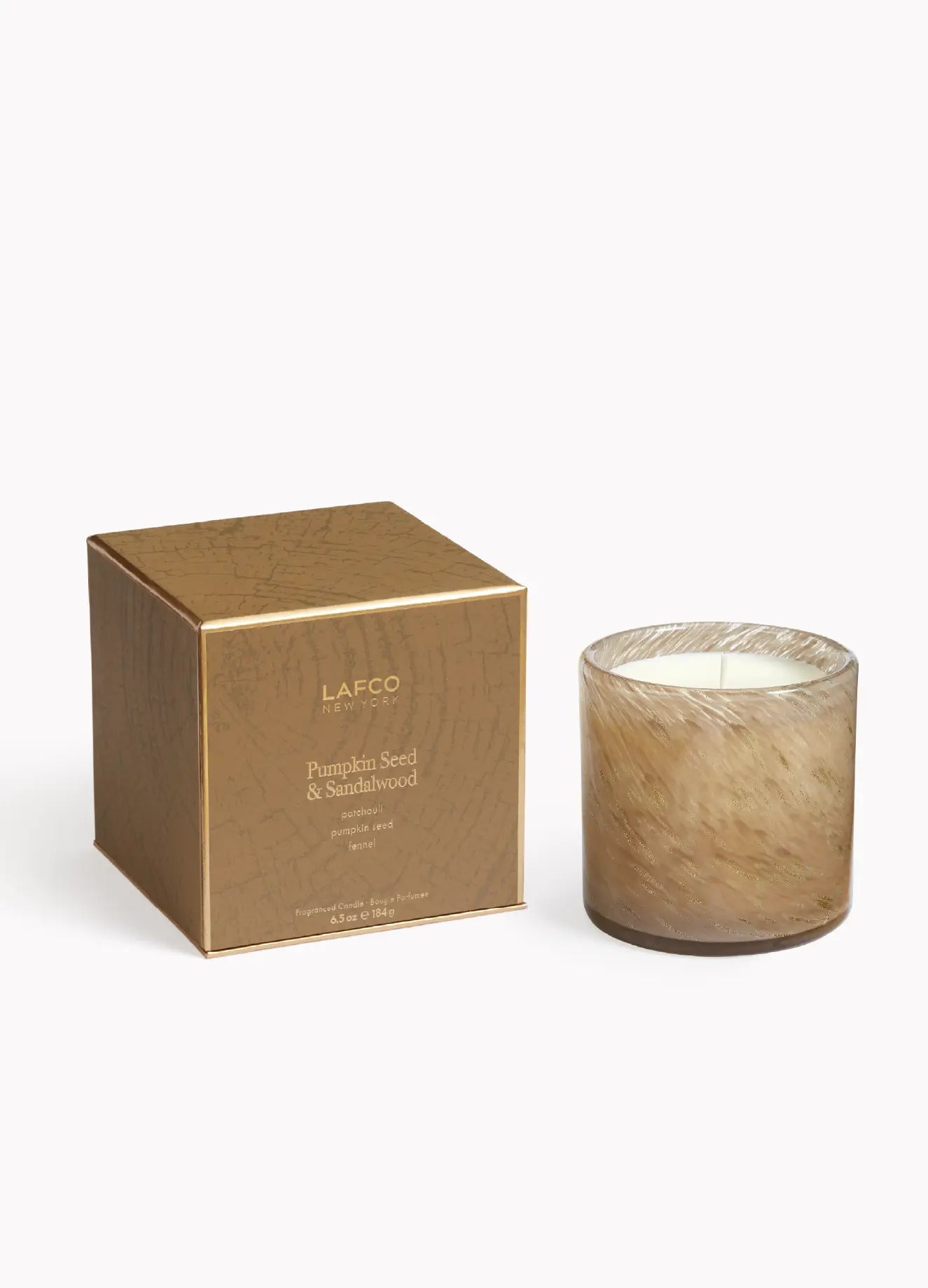 Pumpkin Seed & Sandalwood 6.5oz Candle