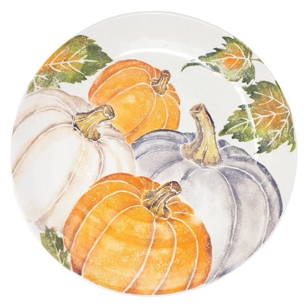 Pumpkins Large Serving Bowl with Assorted Pumpkins - Robert's-VIETRI-Robert's