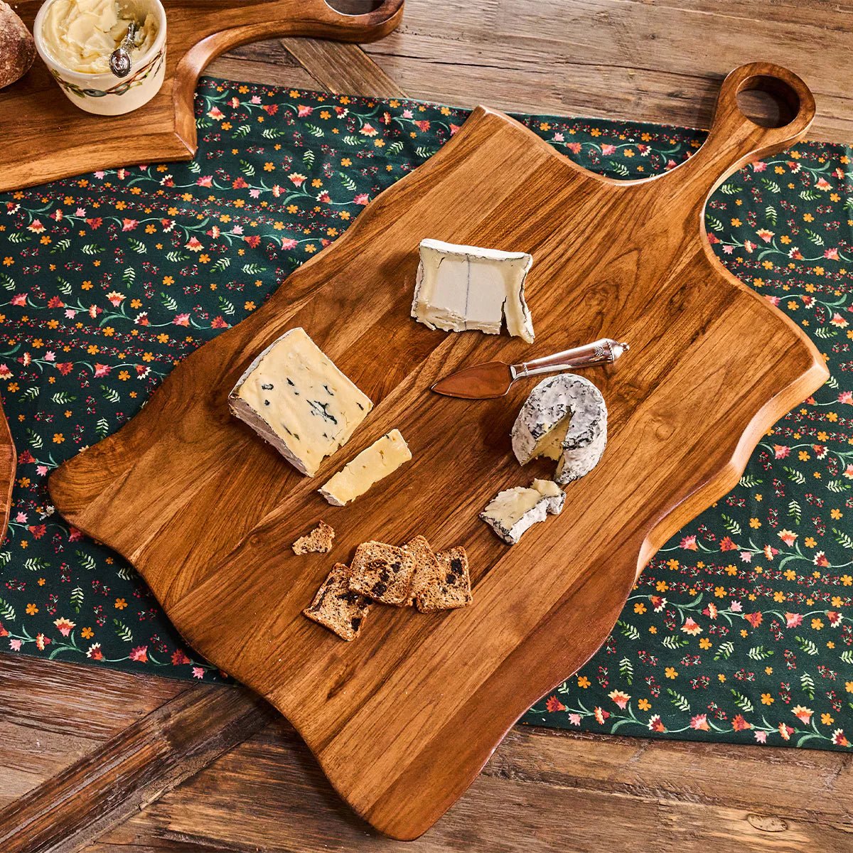Puro Rectangle Serving Board - Teak - Robert's-Juliska-Robert's