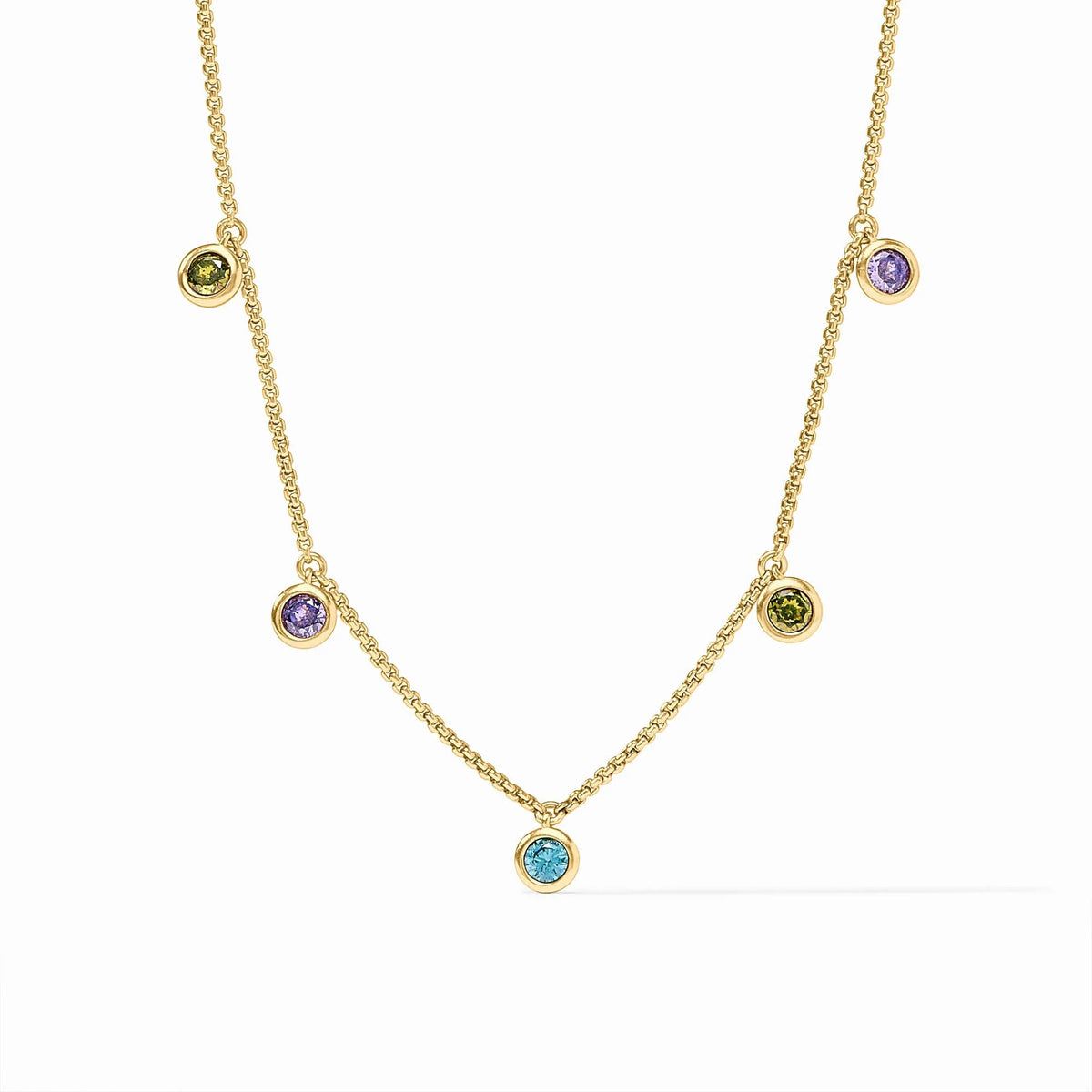Rainbow Delicate Charm Necklace - Robert's-Julie Vos-Robert's