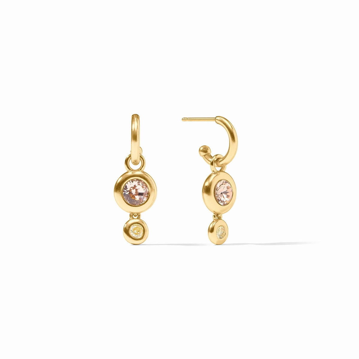 Rainbow Duo Hoop & Charm Earring - Robert's-Julie Vos-Robert's