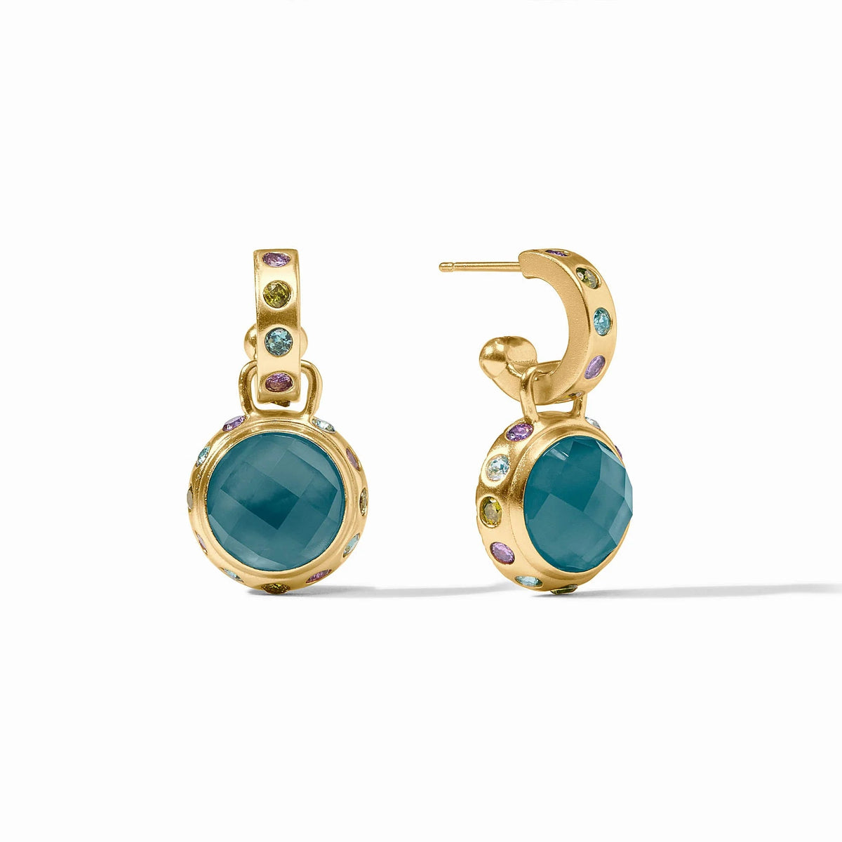 Rainbow Hoop & Charm Earring - Robert's-Julie Vos-Robert's