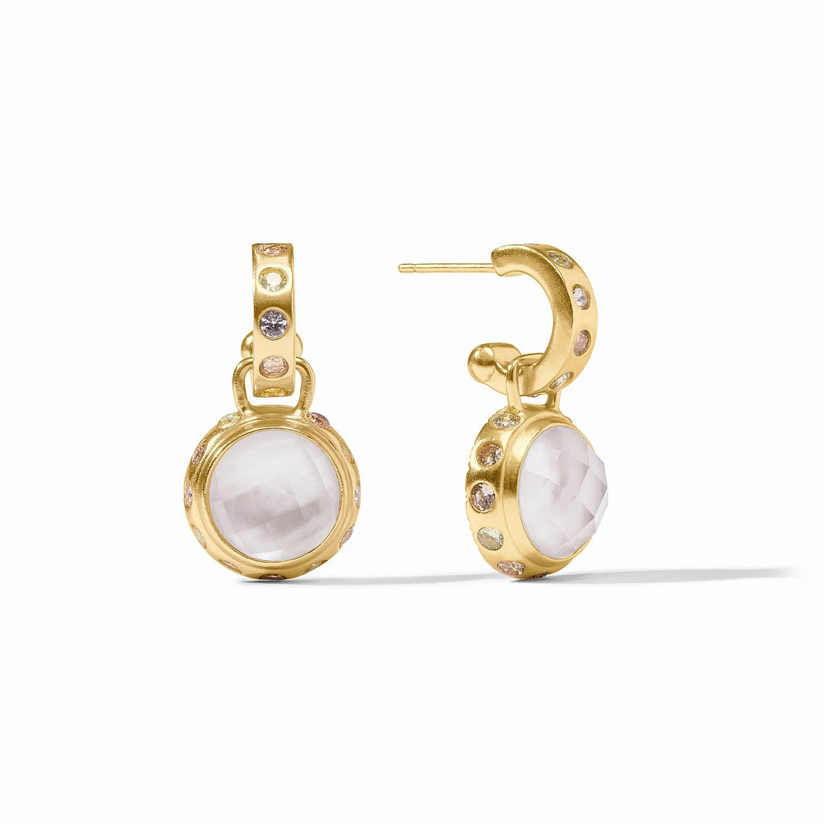 Rainbow Hoop & Charm Earring - Robert's-Julie Vos-Robert's